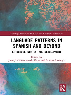 cover image of Language Patterns in Spanish and Beyond
